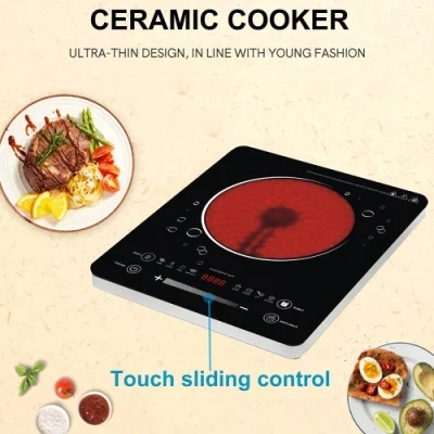 Ultra Thin Electric Infrared Cooker Touch Control Ceramic Hob Cooker