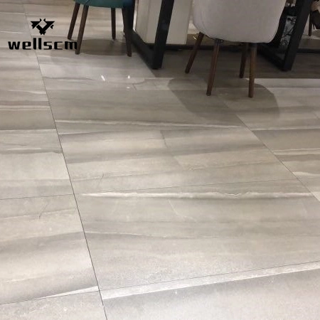 60X60 Marbles Modern Style High Glossy Porcelain Tile Interior Floor Light Yellow Decking Glazed Tiles for Living Room