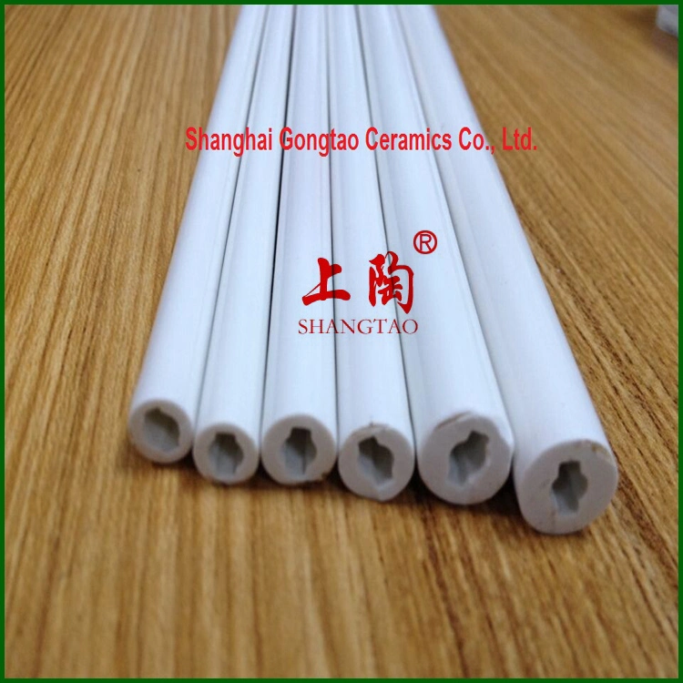 Glazed Alumina Al2O3 Ceramic Igniter Tube