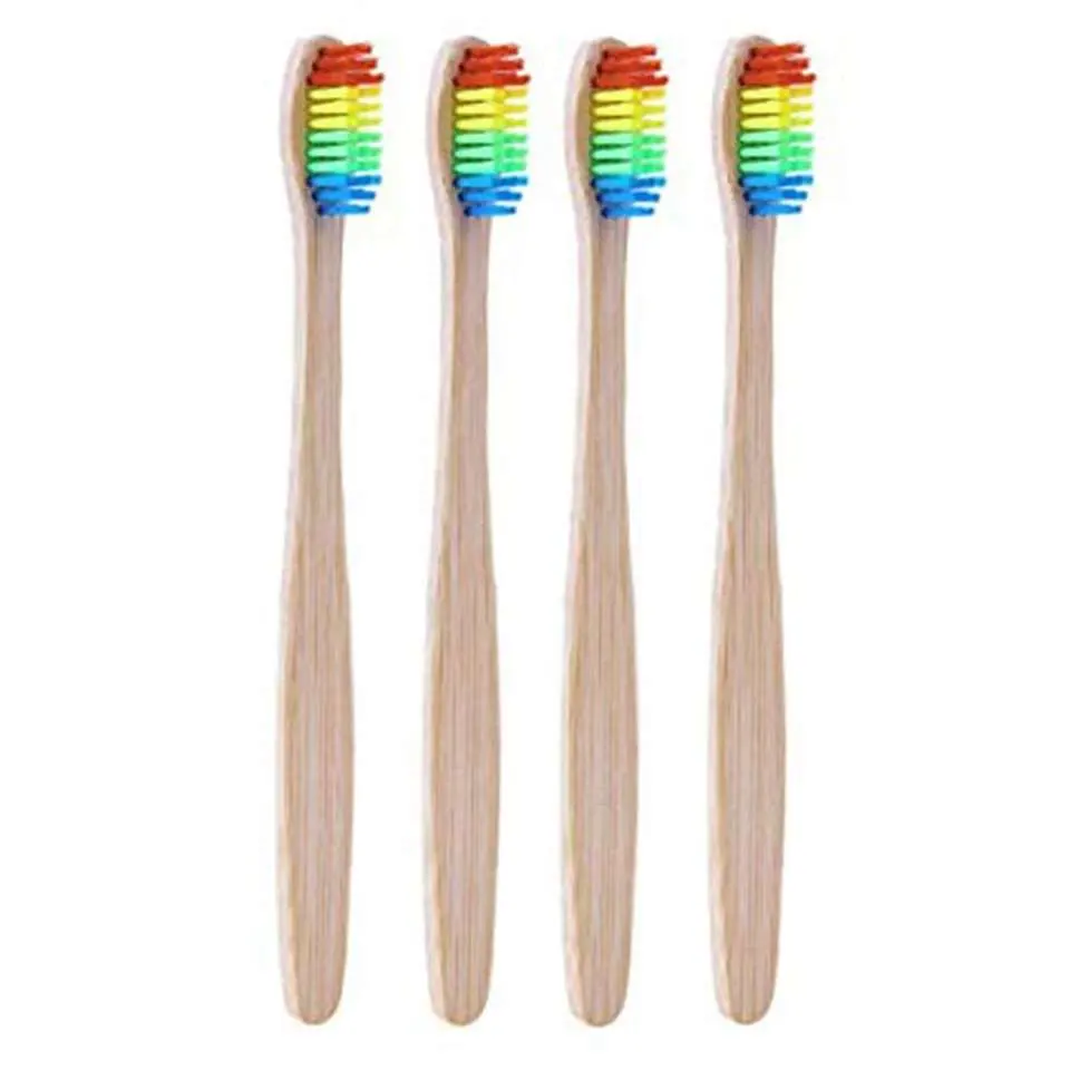 Wholesale/Supplier 100% Biodegradable Natural Bamboo Wood Handle Hotel Bamboo Tooth Brush