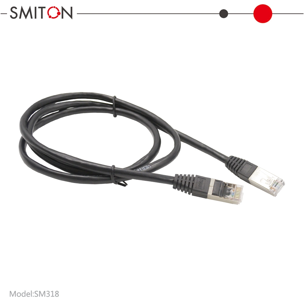 1 Meter FTP Cat5e Patch Cable Ethernet Cable for Computer