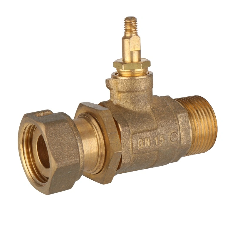 China Manufacturer Hot Sale Dn15 Elbow Brass Welding Ball Valve Male