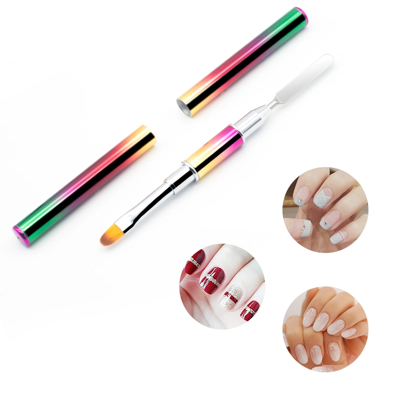 Private Label Dual Gel Brush Detail Brush Nail Art Brush