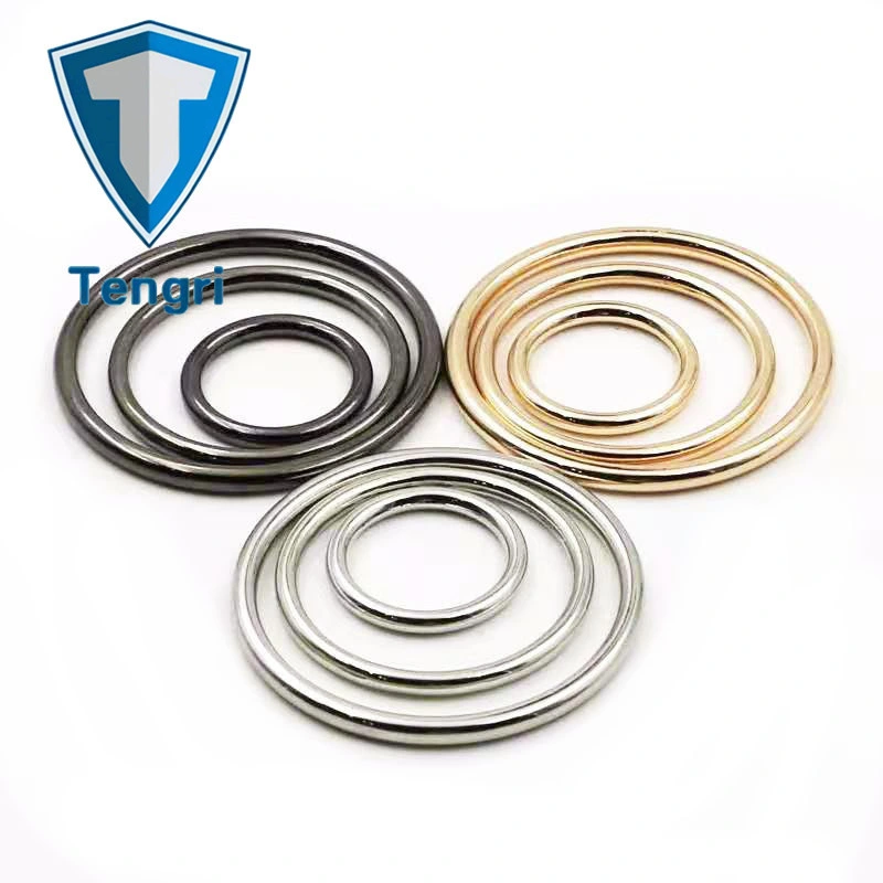 Hook Metal Ring with Open Spring for Bag /Key /Rope