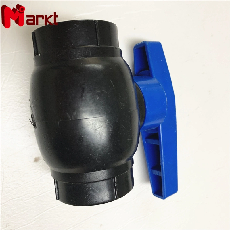 PE Material Welding Connect Pipe Fitting Ball Valve for Water System