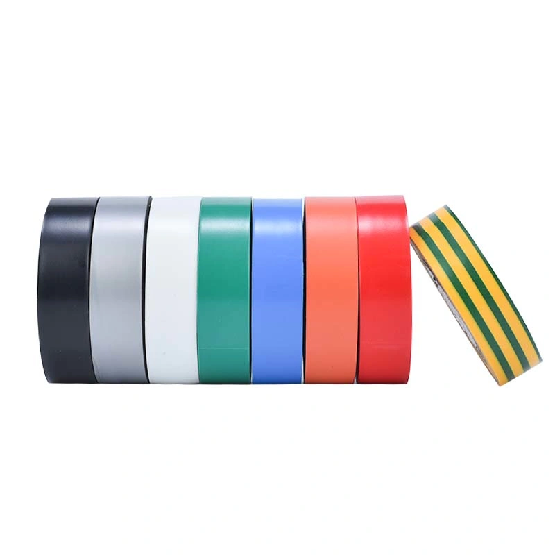 High Voltage Adhesive 7mil*3/4inch*66 Feet Fire Retardant PVC Black Electrical Insulation Tape