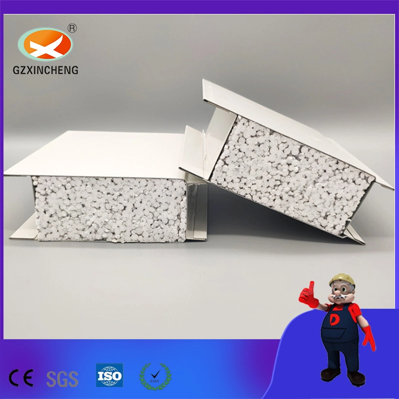 Clean Room Project Silicon Rock Sandwich Panels Board for Wall and Roof