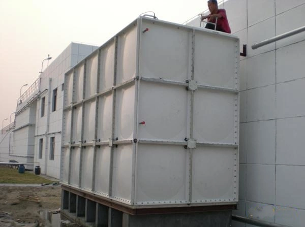 1000m3 GRP Elevated Water Tank FRP Rain Water Storage Tank Price