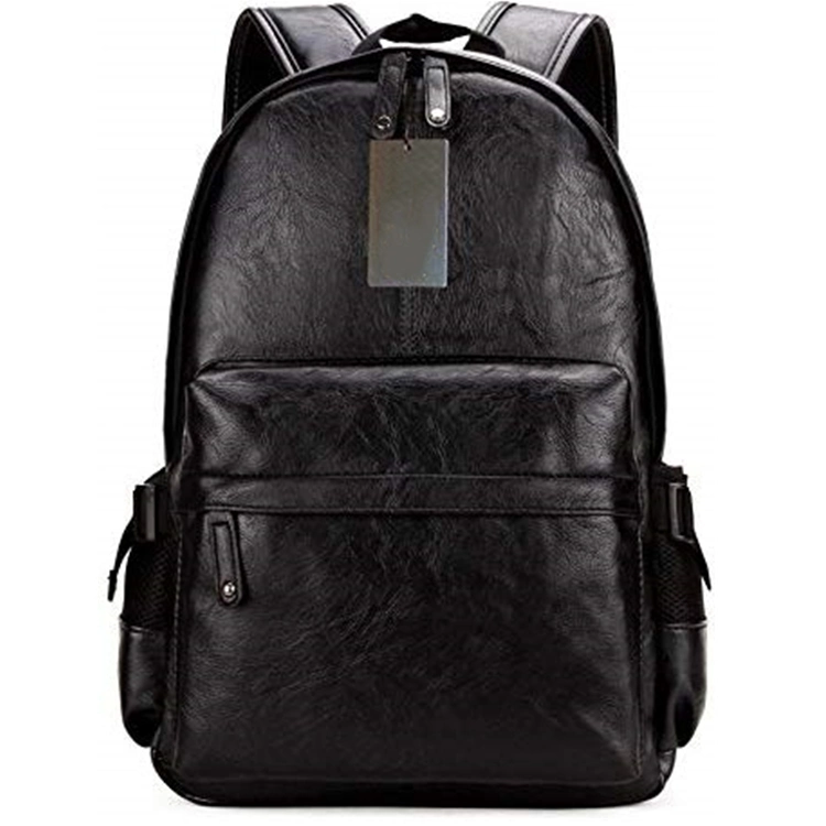 Fashion Waterproof PU Leather Casual Mochila Backpack Leather School Bags for Teenager