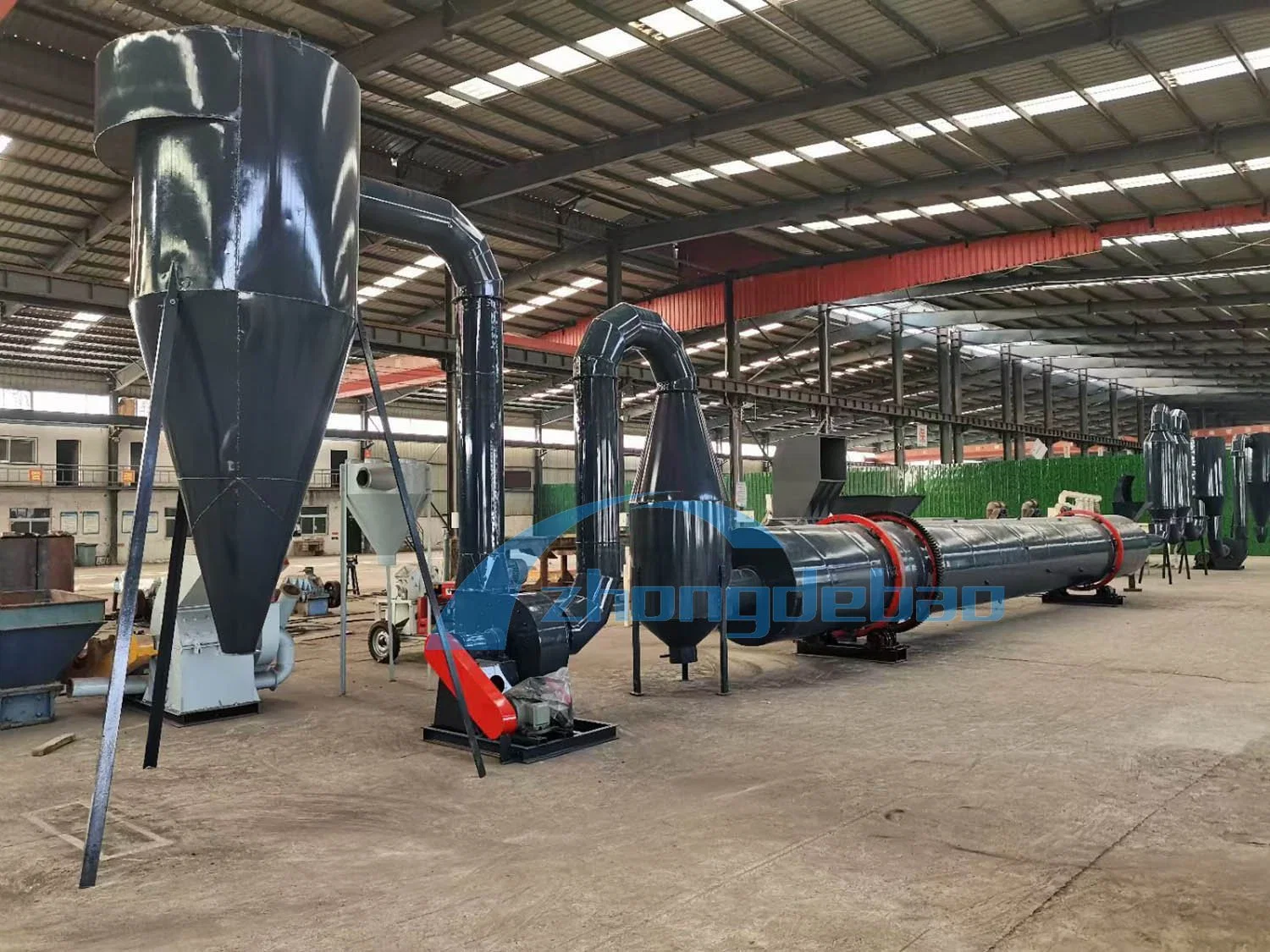 Newest Sawdust Hot Air Dryer Pipe Dryer/Wood Sawdust Airflow Pipe Drying Machine with Large Capacity