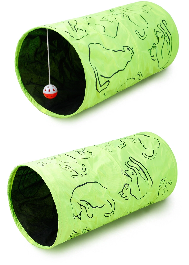 Hot Sale Foldable Outdoor Cat Play Tunnel