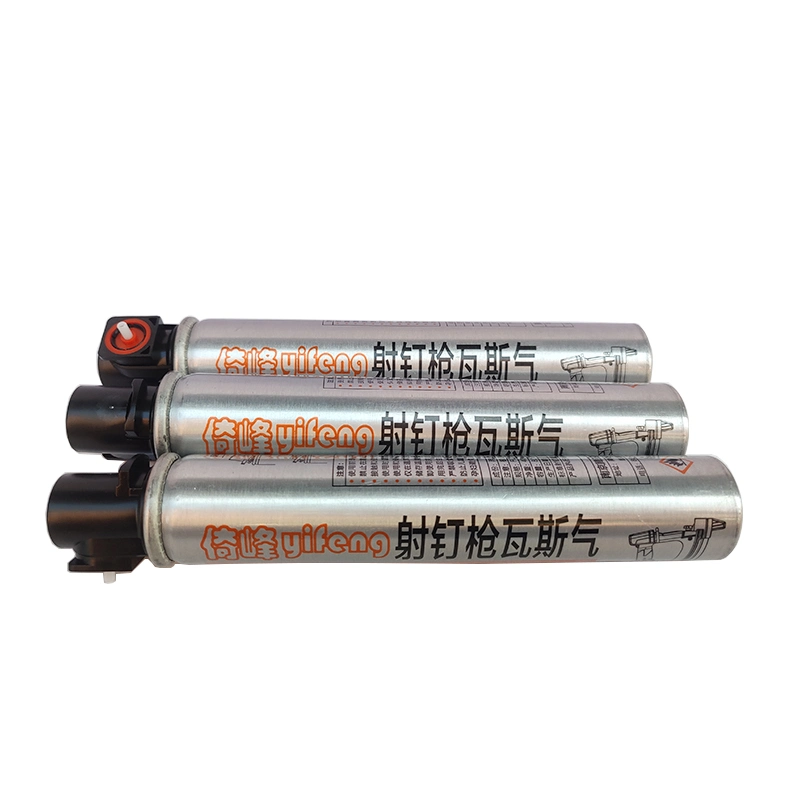 High Pressure Gas Fuel Cell 165ml 154ml for Gas Actuated Nail Gun High with Performance Gas FC165 Gas Cylinder