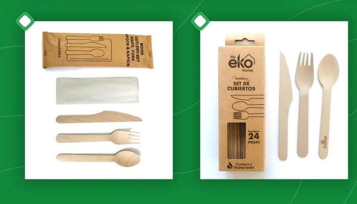 Disposable Wooden Cutlery Set (GDW2026)