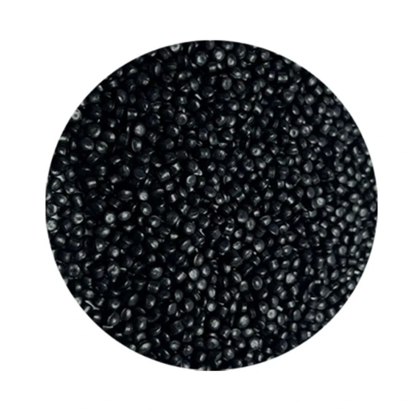 Food Grade Plastic Pellets PE/PP/EVA/ABS/Pet Carbon Black Masterbatch for Film Blowing Injection and Extrusion