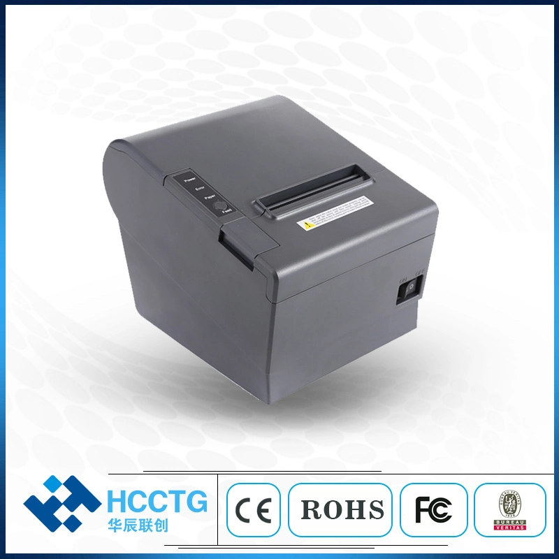 WiFi+Bt 80mm USB Thermal Receipt Printer with Cutter for U Ber Eats and Food Panda (POS802)