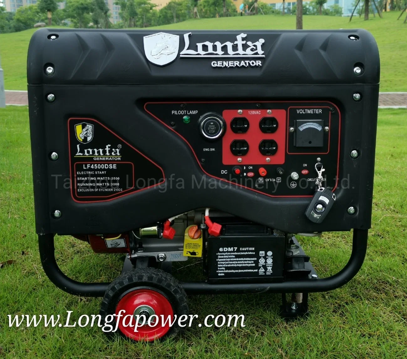 Semi Closed Silent Dual Fuel 8000 Watt Gasoline Gas Propane Portable Generator with EPA