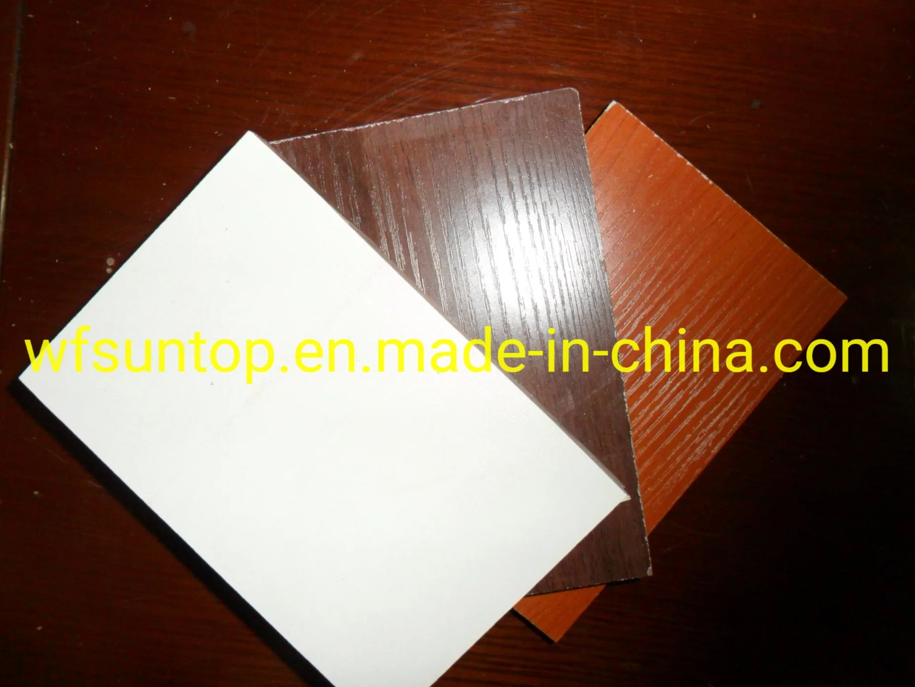 1220X2440X18mm E1 Grade Laminated Both Sides Melamine Particle Board for Furniture