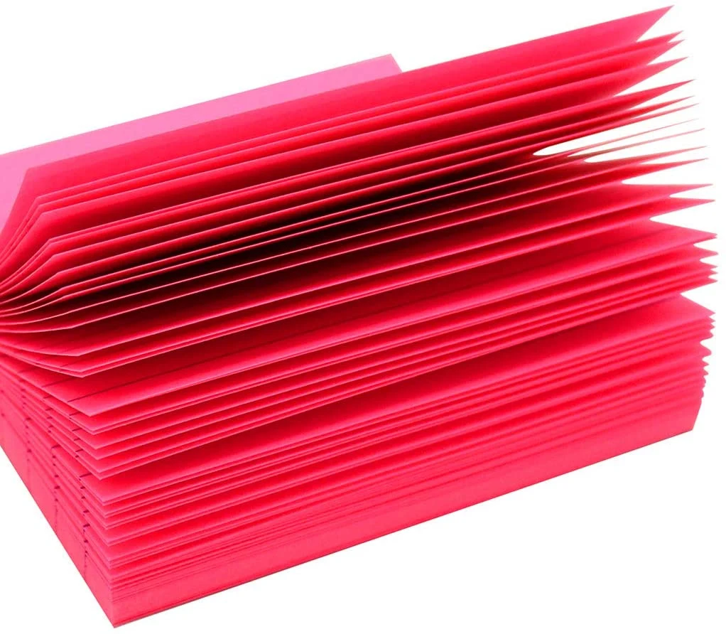 Wholesale/Supplier Lined Sticky Notes 3X3 in Bright Ruled