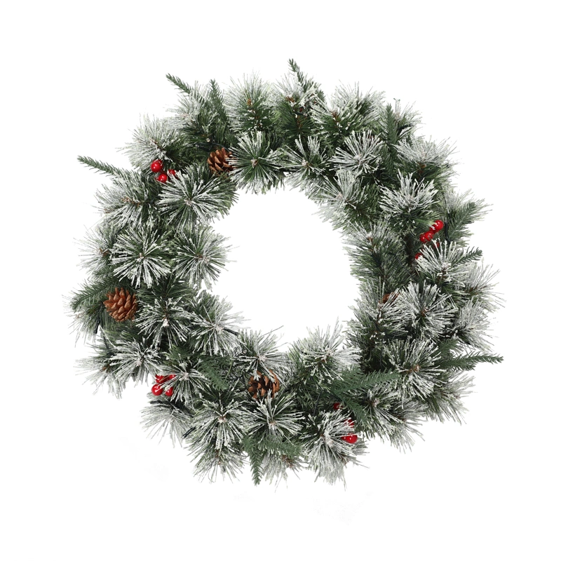 Wholesale/Supplier Artificial Christmas Hanging Door Decoration Home Xmas Ornament Wreath7