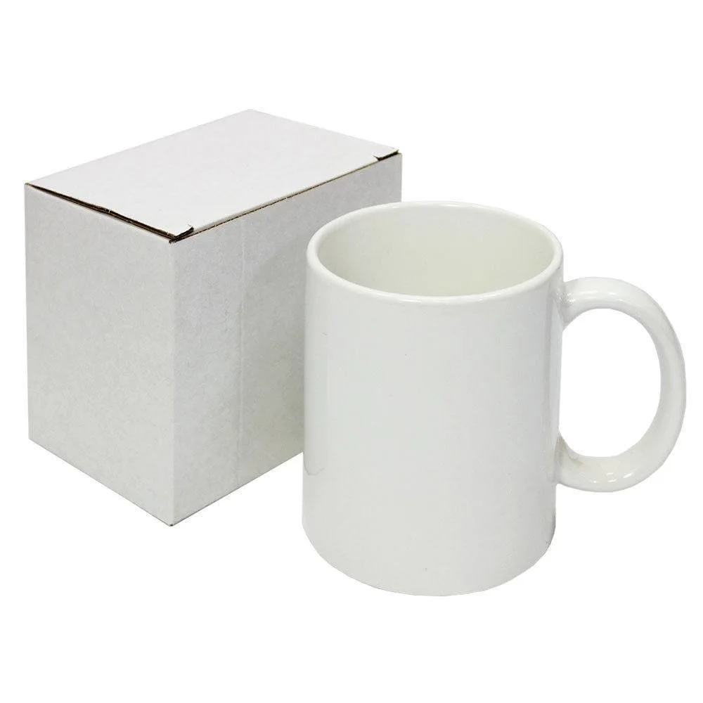 Taza de cerámica de AAA al por mayor 11oz Mug blanco dimensiones personalizado para la sublimación