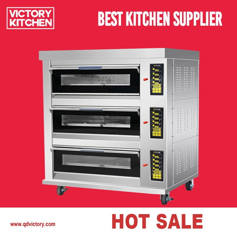 Hot Sale Commercial Bakery Equipment Bread Machine Gas Bread Baking Oven