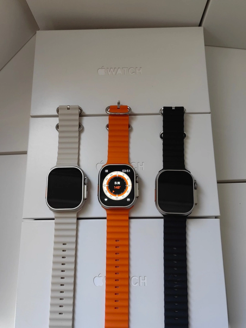 حزام مراقبة حلقة الألب من النايلون المتين الممتاز من أجل Apple iWatch 8 Ultra