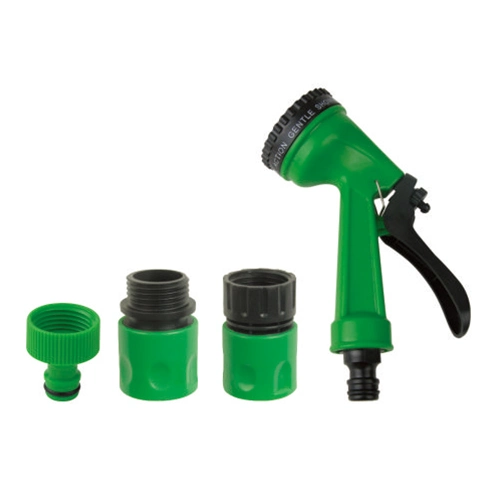 Adjustable Garden Fire Hose Spray Nozzle with Connector