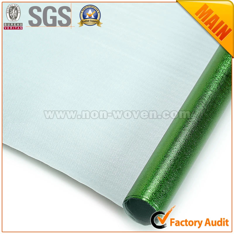 N° 30 Green Spunbond Nonwoven Fabric Laminação