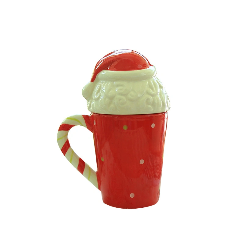 Noël tasse tasse en céramique créative Mug Animaux 3D