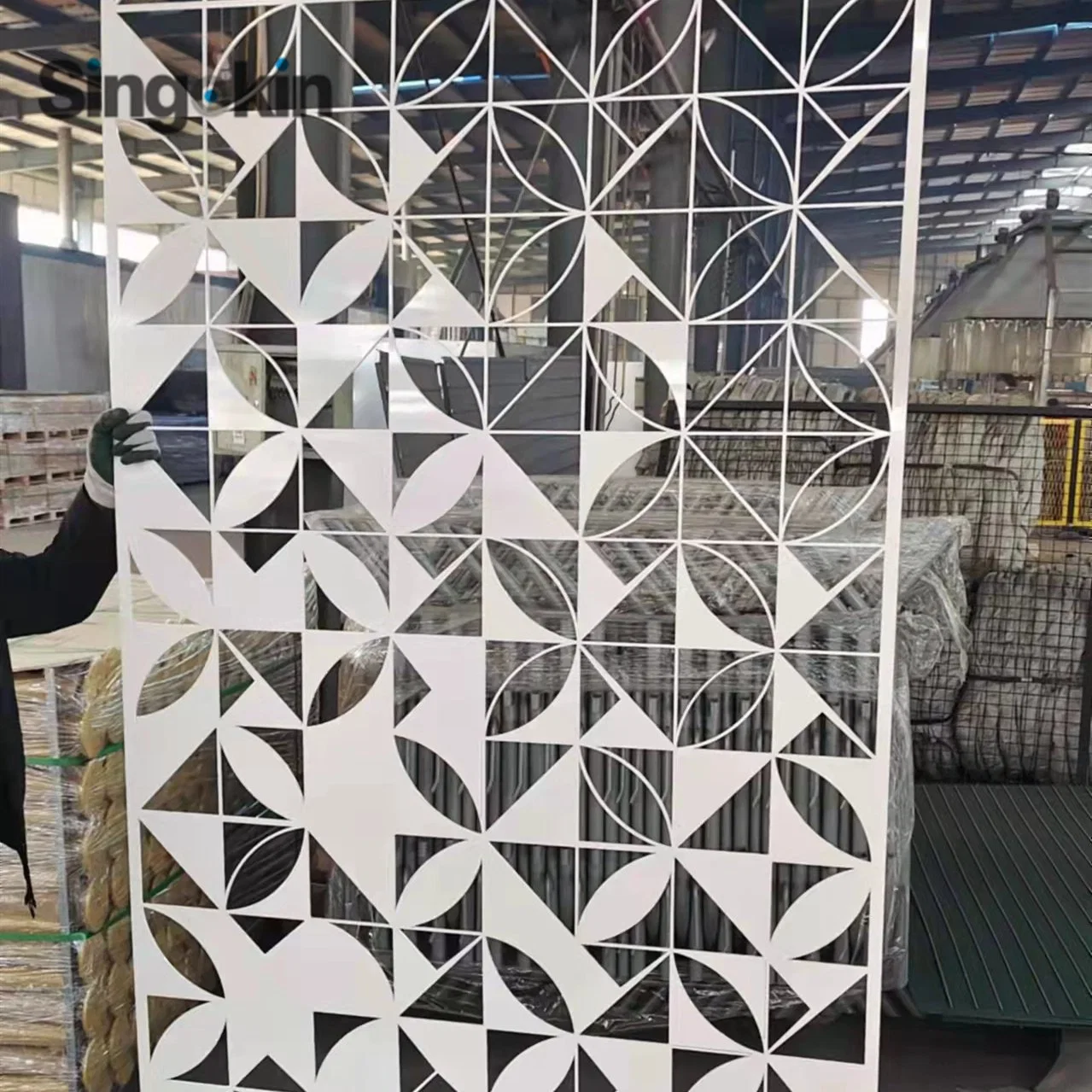 Factory Supply Shading Screens Laser Cutting Perforated Metal Panels