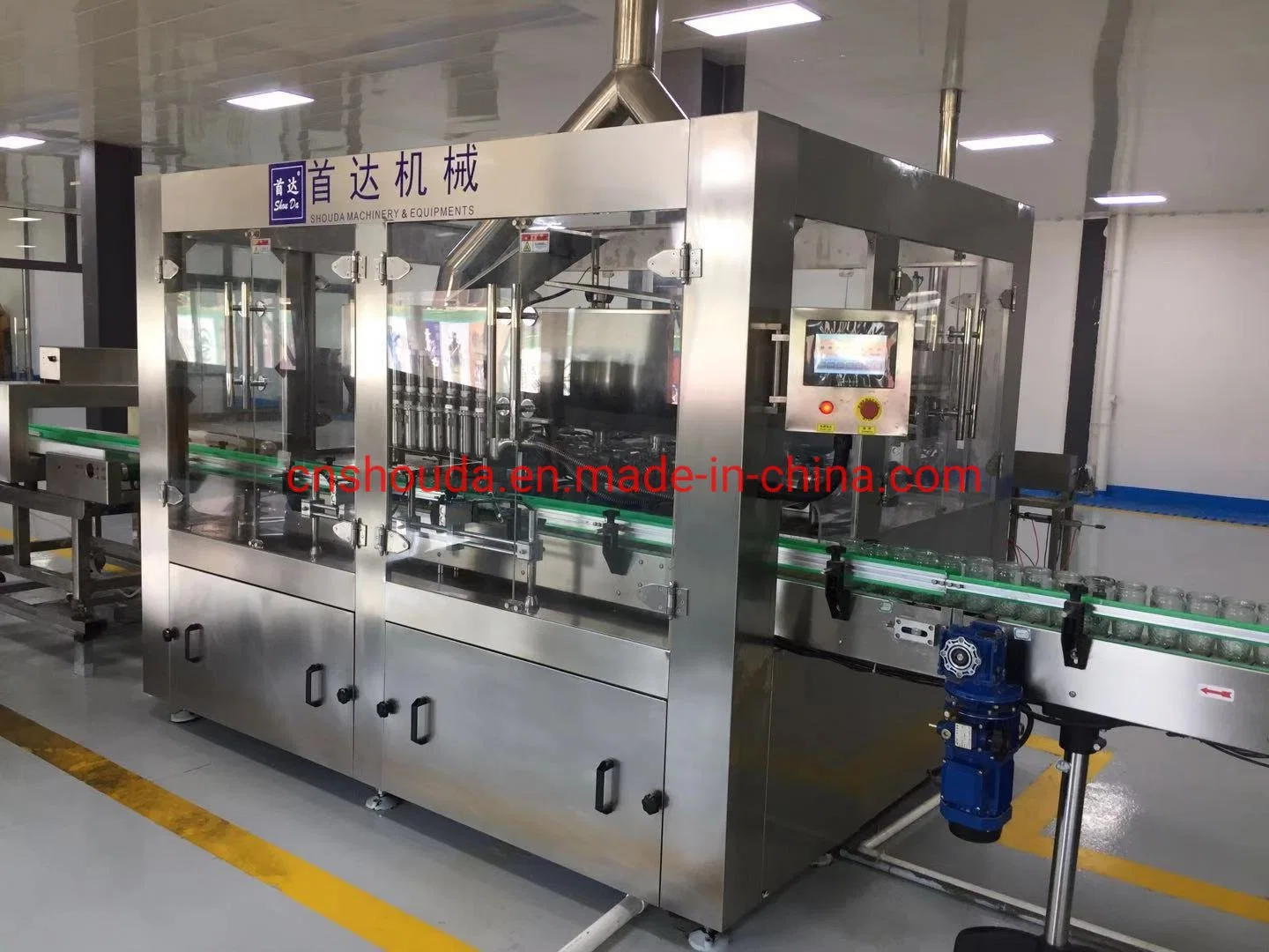 Paste Multi-Room Feeding Shouda Strong Wood Box Filler Machine Line