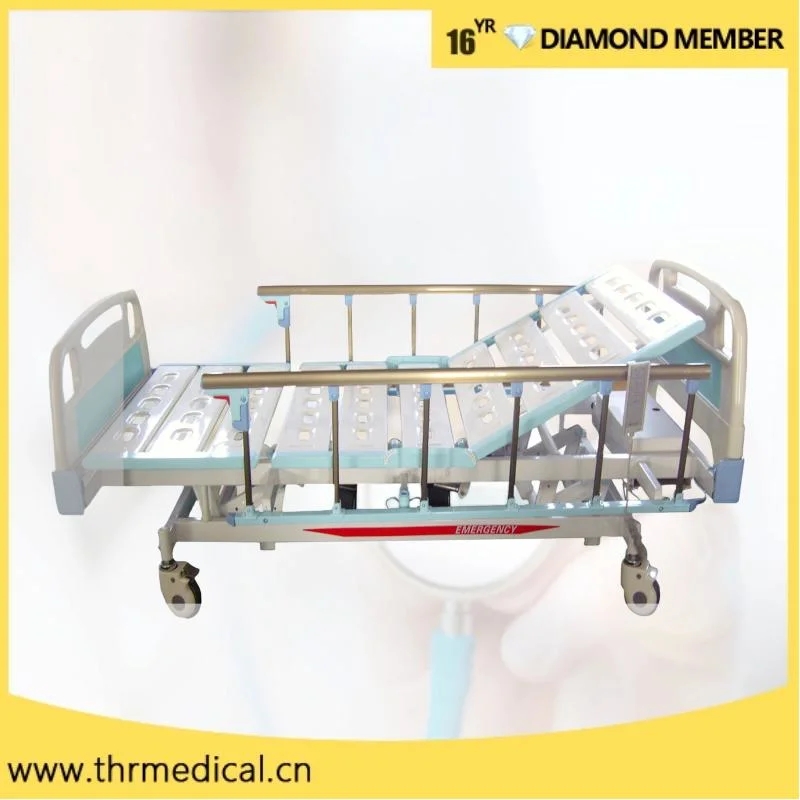 Mobilier d'hôpital 3 fonction lit de soins infirmiers de patient Hôpital électrique Lit