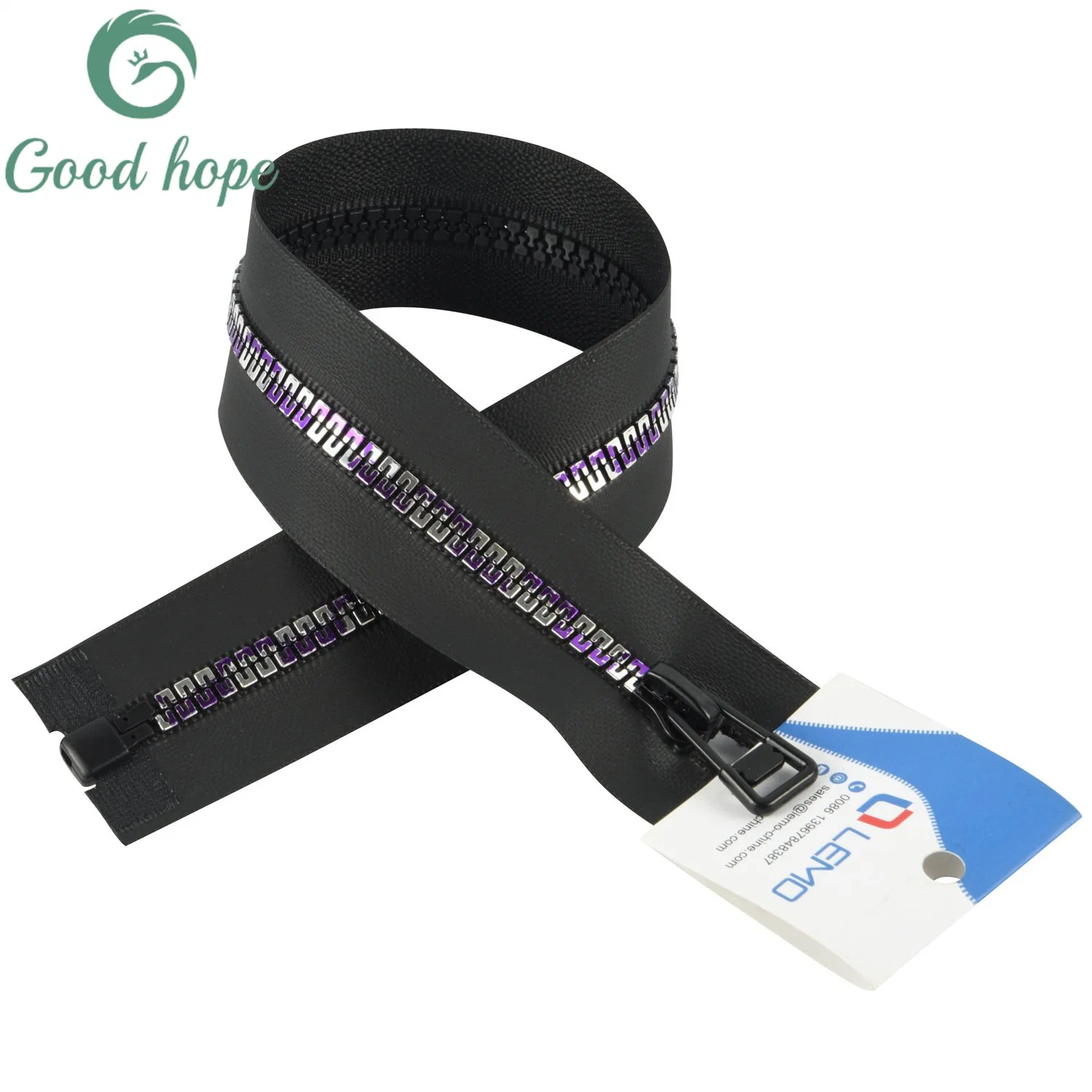 High quality/High cost performance  Colored Metal Zipper