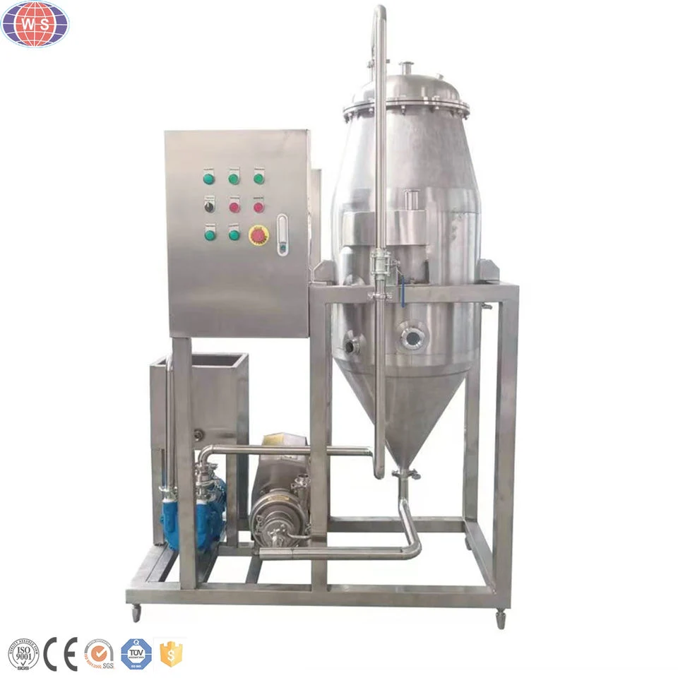 Less Than 1000lph Capacity for Juice Milk Dairy Beverage Deaerator Equipment