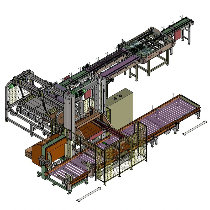 Tipo de Vendas Quente Full-Automatic Máquina de paletes Palletizer do Robô