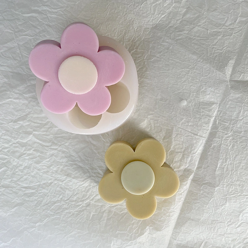 Popular Flower Shaped Baking Cake Decoration Candy Cookie Chocolate Silicone Mold