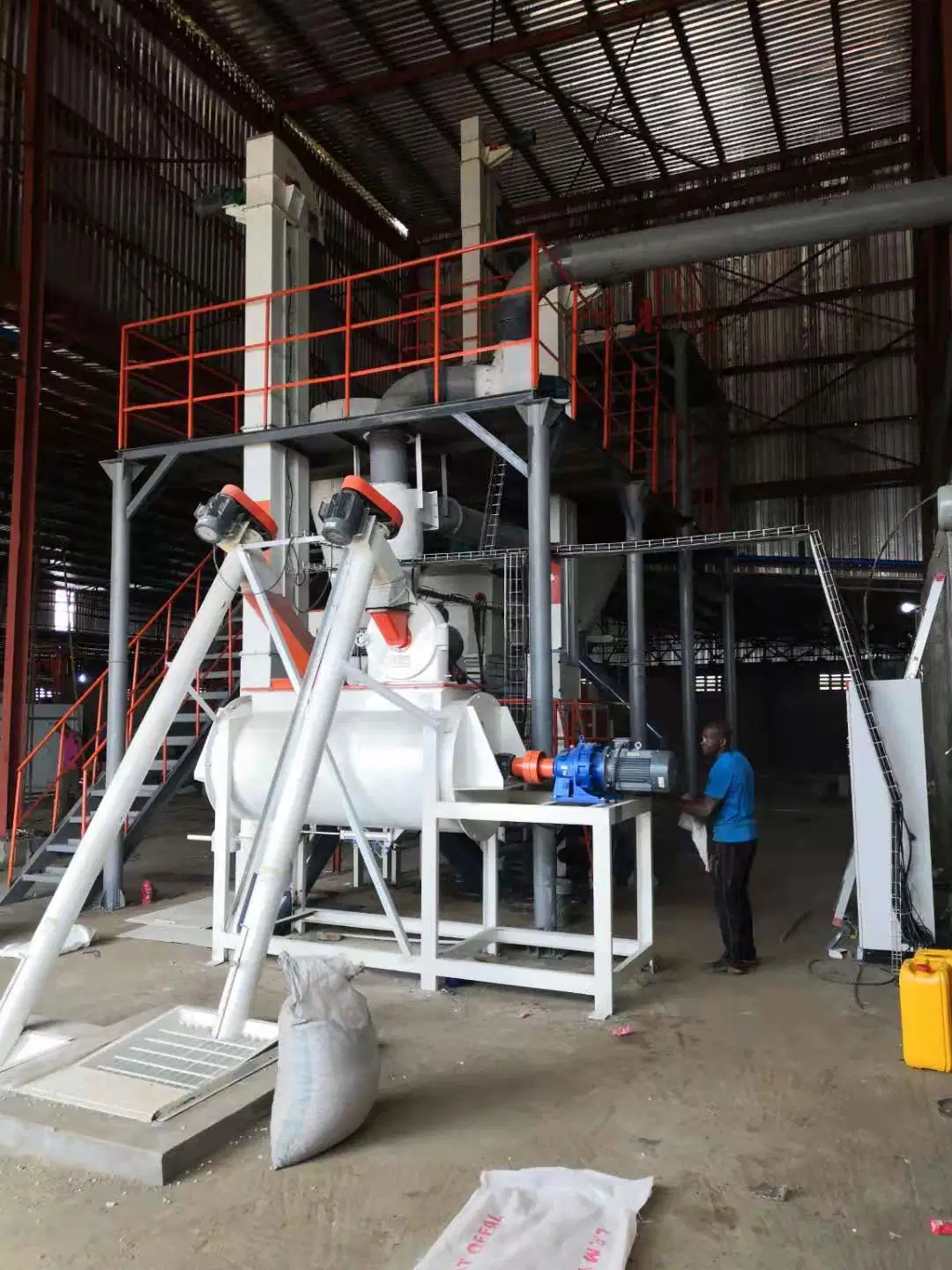 3 toneladas por hora máquina de hacer las aves de corral Pellet Feed