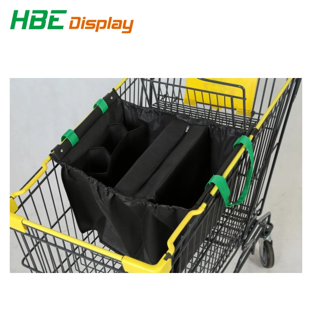 Vegetable and Fruit Grocery Folding Shopping Insulated Freezer Shopping Tote Bag Non Woven Cooler Bag