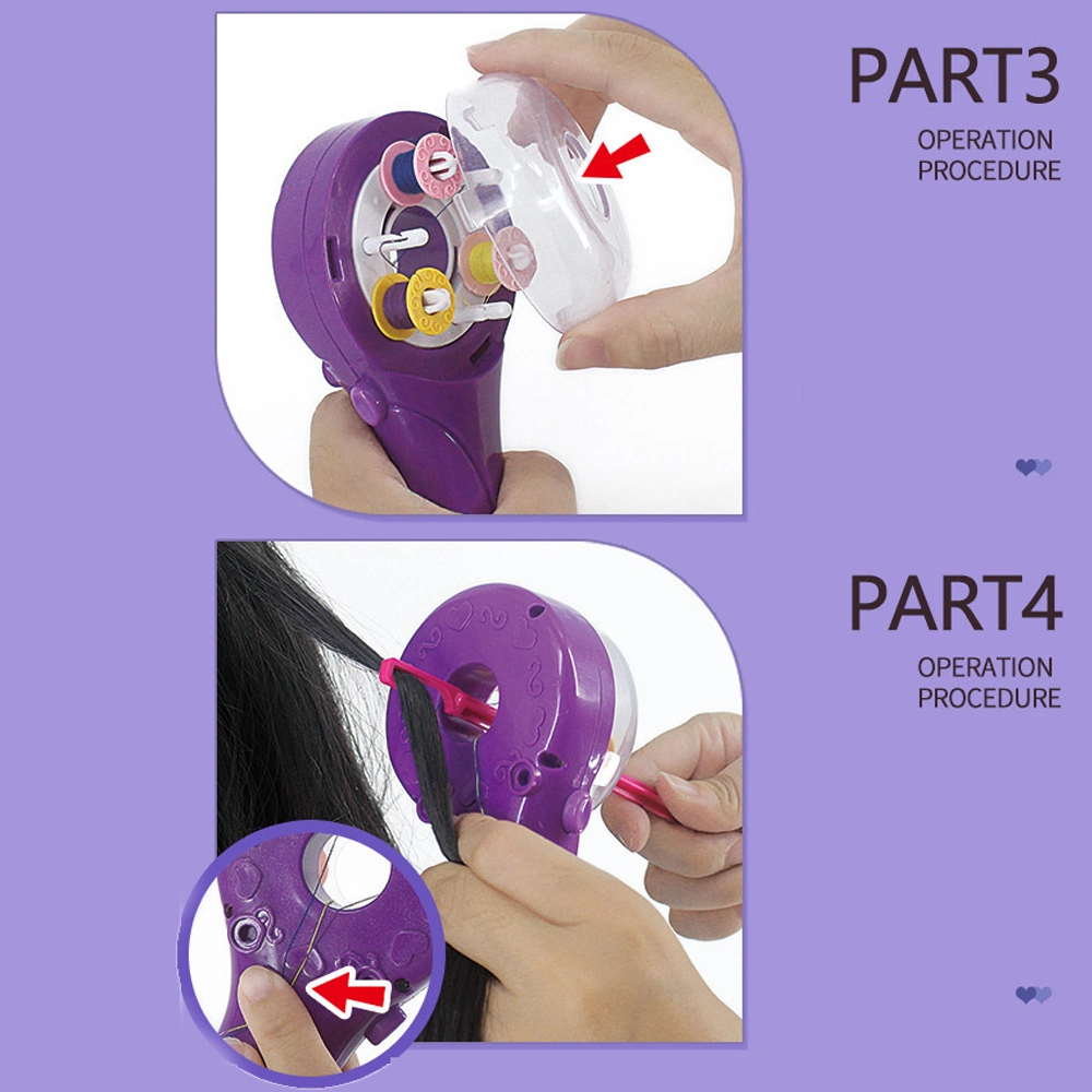 Electric Hairstyle Tool Gifts Beauty Fashion Salon Toy Kits for Teen Girls