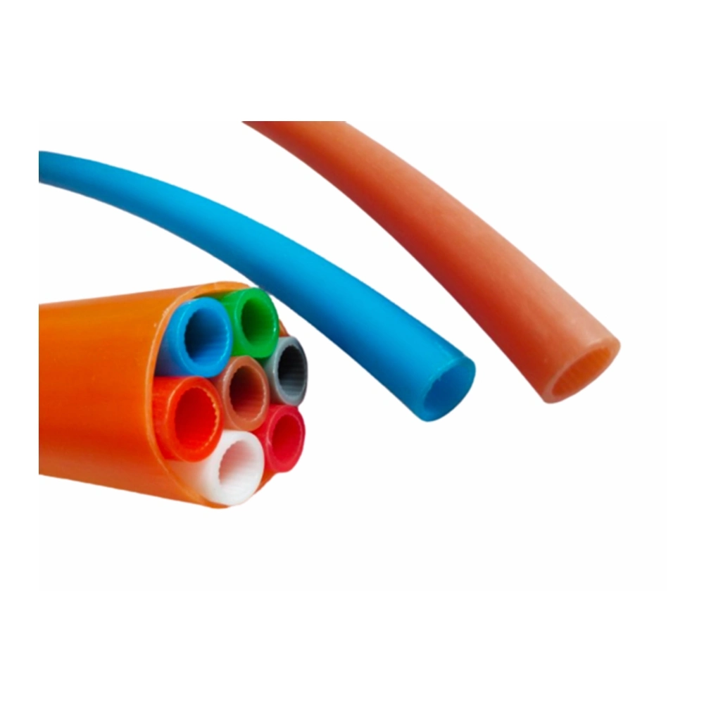 HDPE Tuyau de conduite 1 voie 7 voies 14/10mm HDPE Microduct Air Blown Cable Duct