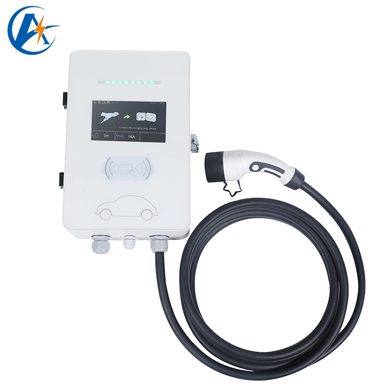 Ocpp Type2 Charging Station with Au Plug Type1 Type2 UL EV Charger Electric Car AC EV Charger Smart