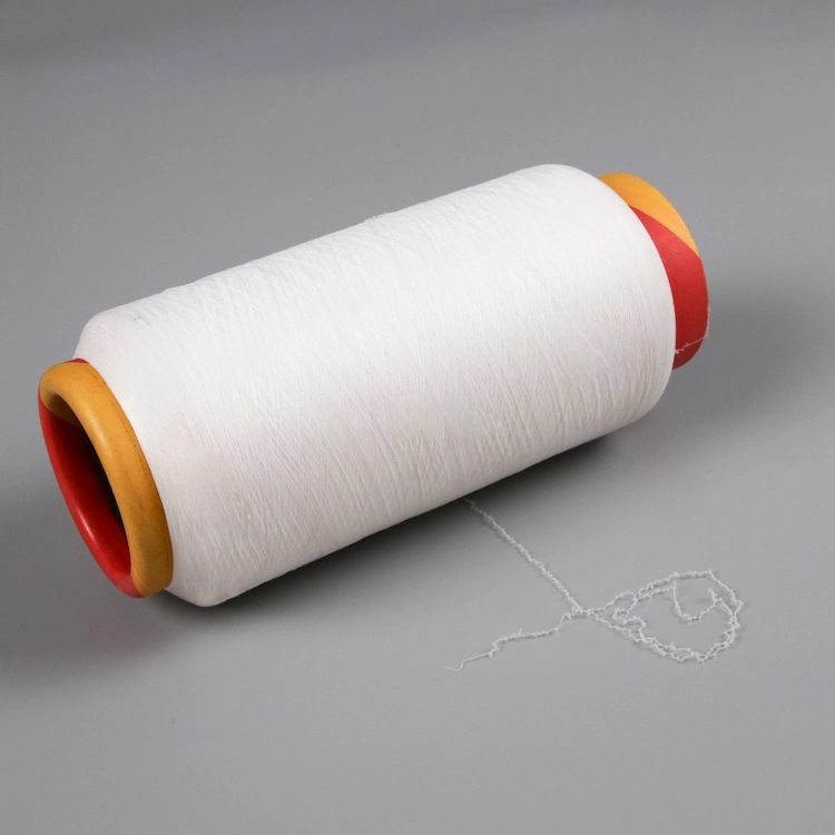 Hochwertiges Spandex Garn 2020/7f Spandex traditionelles Polyester Nylon Garn Einzeln bedeckte Socken aus Webgarn