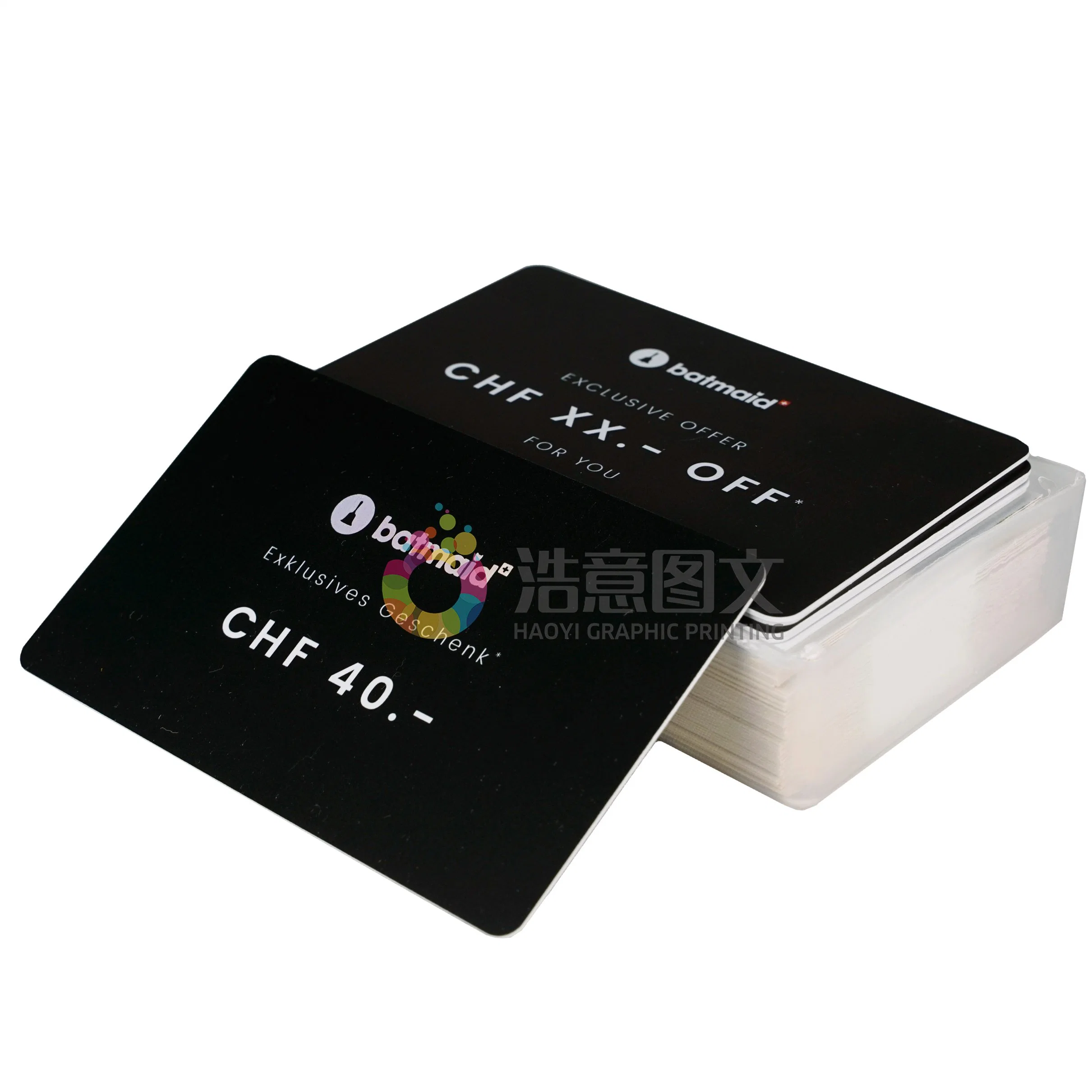 Custom High Quality Printed Plastic PVC Cards for Business Card