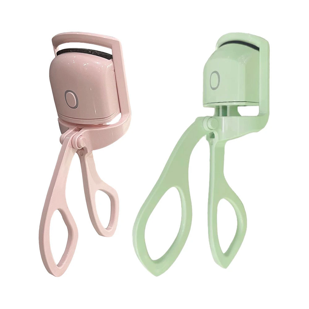 2023 New Arrivals Electric Mini Heating Pink Curler Eyelash Heated Eyelash Curler