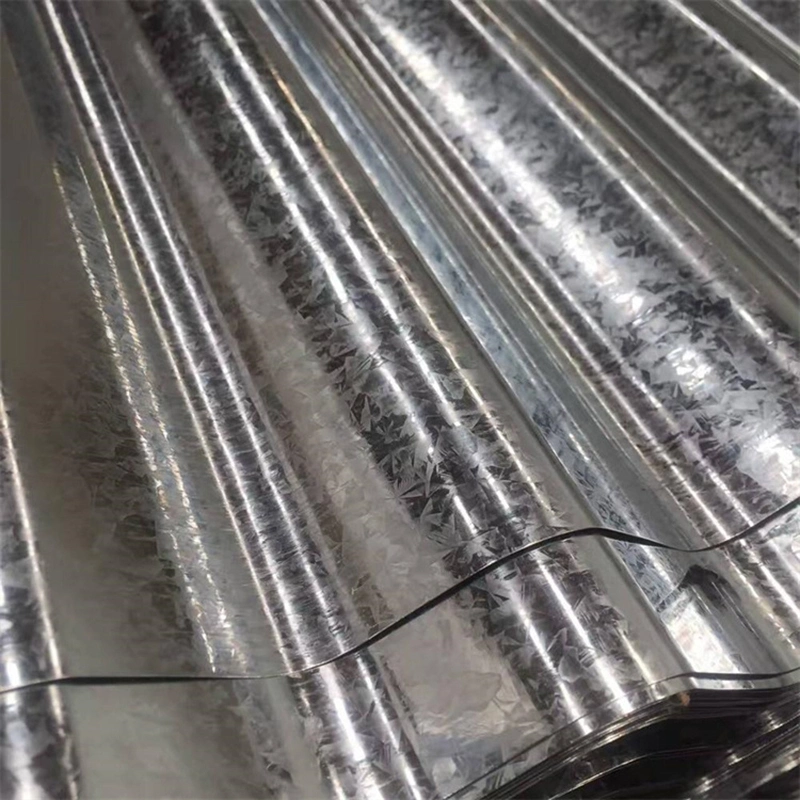 China proveedores Galvalume Gl con perfil ondulado Precio mosaico DIP caliente de acero galvanizado de Metal Gi la hoja de impermeabilización de cubiertas para materiales de construcción