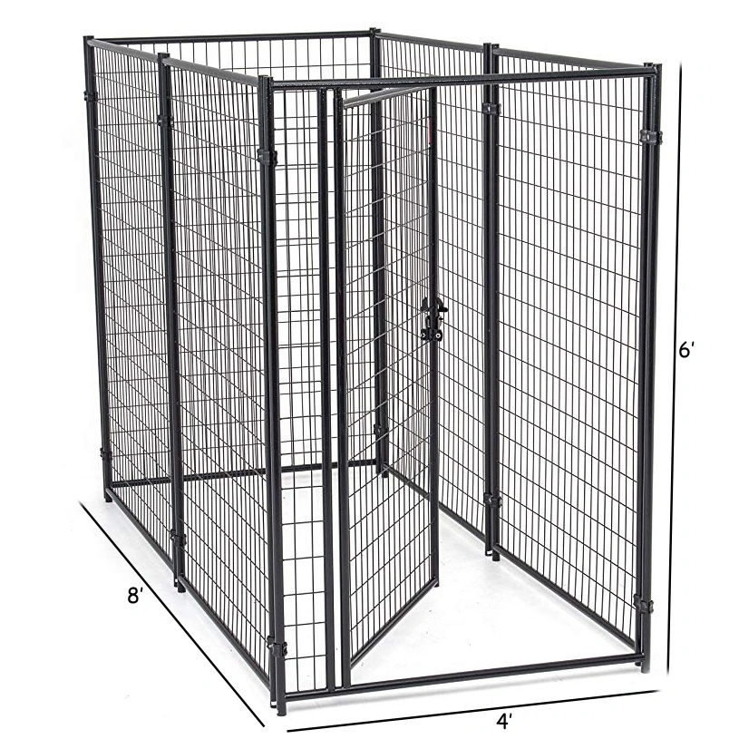 Cheap Welded Wire Mesh Dog Kennel Outdoor House Cages Pet Metal Cage