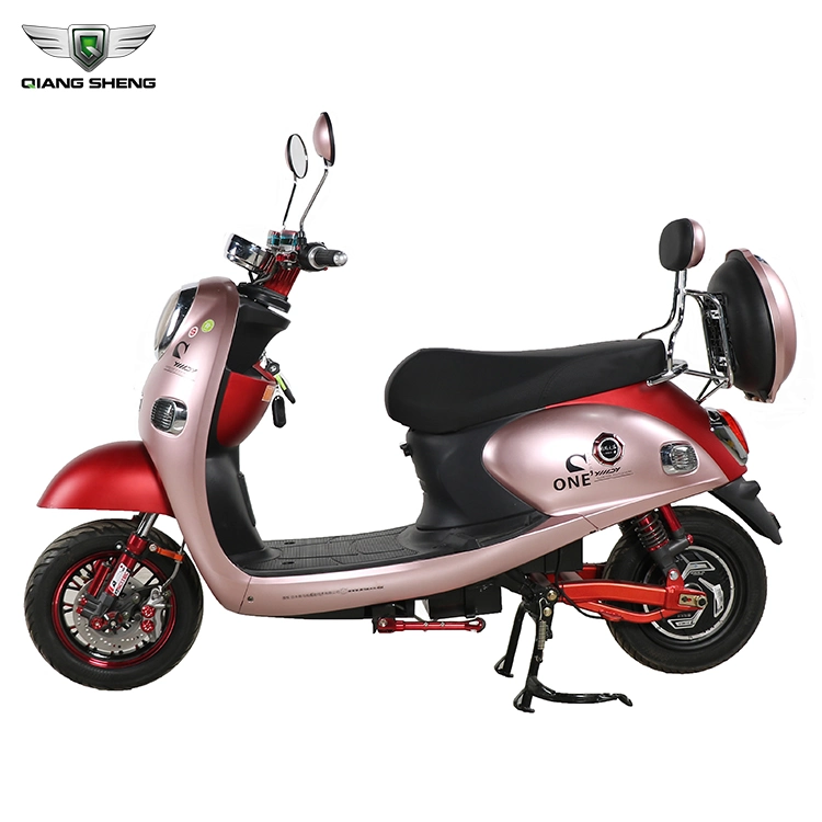 China Suppliers 800W 72V Electric Scooter 10inch 2 Motor Wheel Lithium Battery Adult