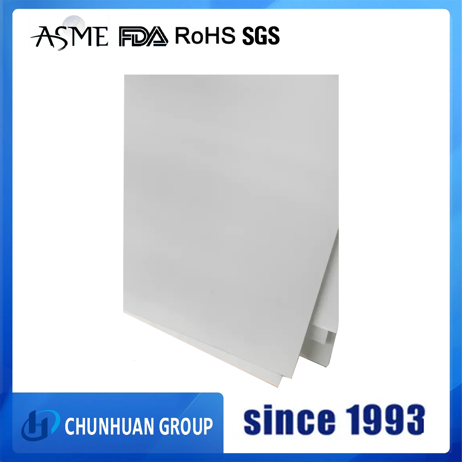 Wholesale/Supplier Factory White Glass Fiber Filled PTFE Skived Rolled Plastic Sheet