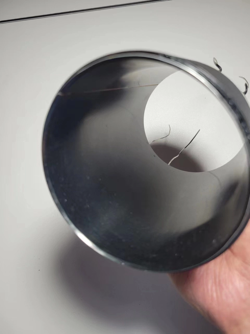 Auto Subwoofer Voice Coil mit schwarzer Kleber Beschichtung Flachdraht Wicklung