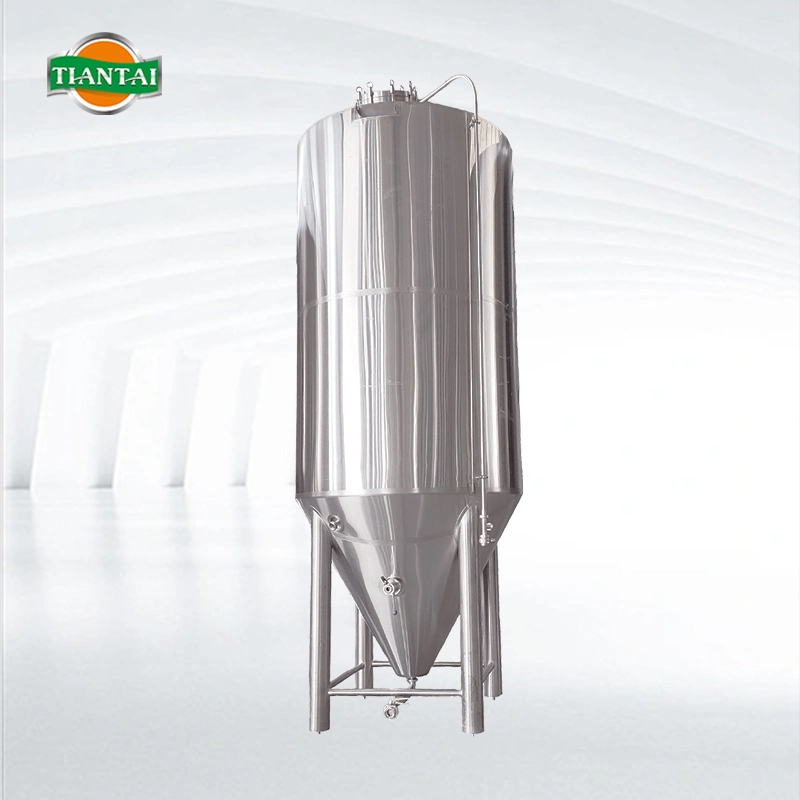 30bbl Double Wall Red Copper Side Manway Customized Temperature Controlled Beer Fermenter